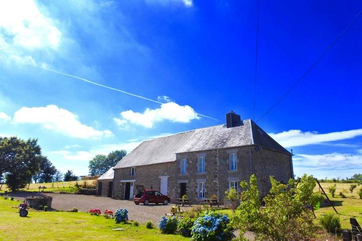 Maison de vacances pour 6 personnes, avec Terrasse ainsi que Jardin et Vue