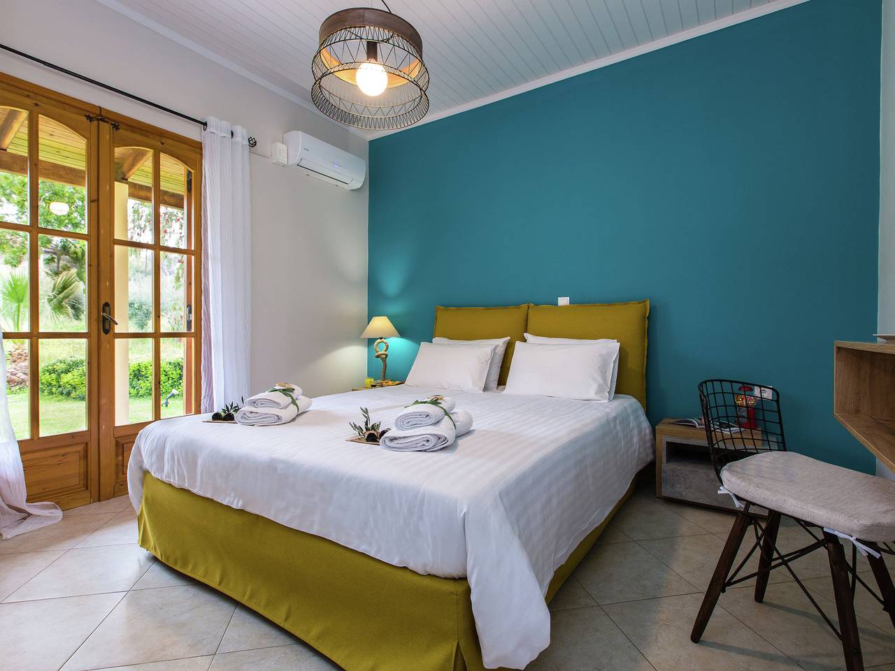 Villa in Adele mit Pool und Olivenhainblick in Rethymno und Umgebung