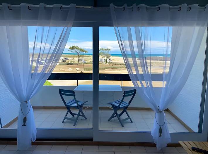 Gîte pour 4 personnes, avec balcon, animaux acceptés dans Plage Nord (Saint-Cyprien)