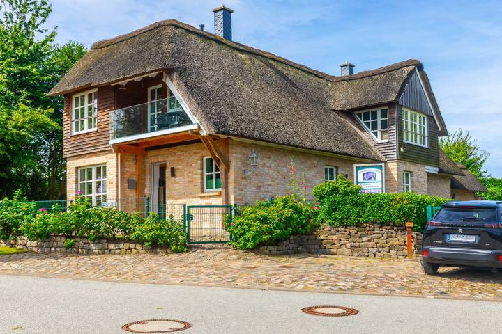 Ferienhaus für 4 Personen, mit Terrasse und Garten, mit Haustier