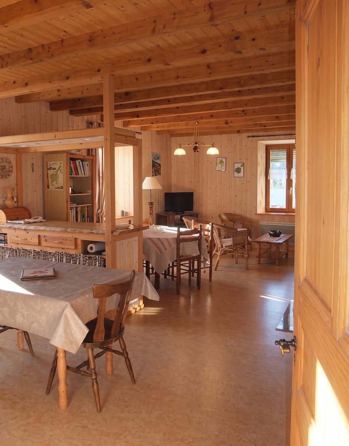 Ganze Wohnung, Charmante Wohnung in Plancher-les-Mines, Kamin, 90 m² in Plancher-les-Mines, Regionaler Naturpark Belchen der Vogesen