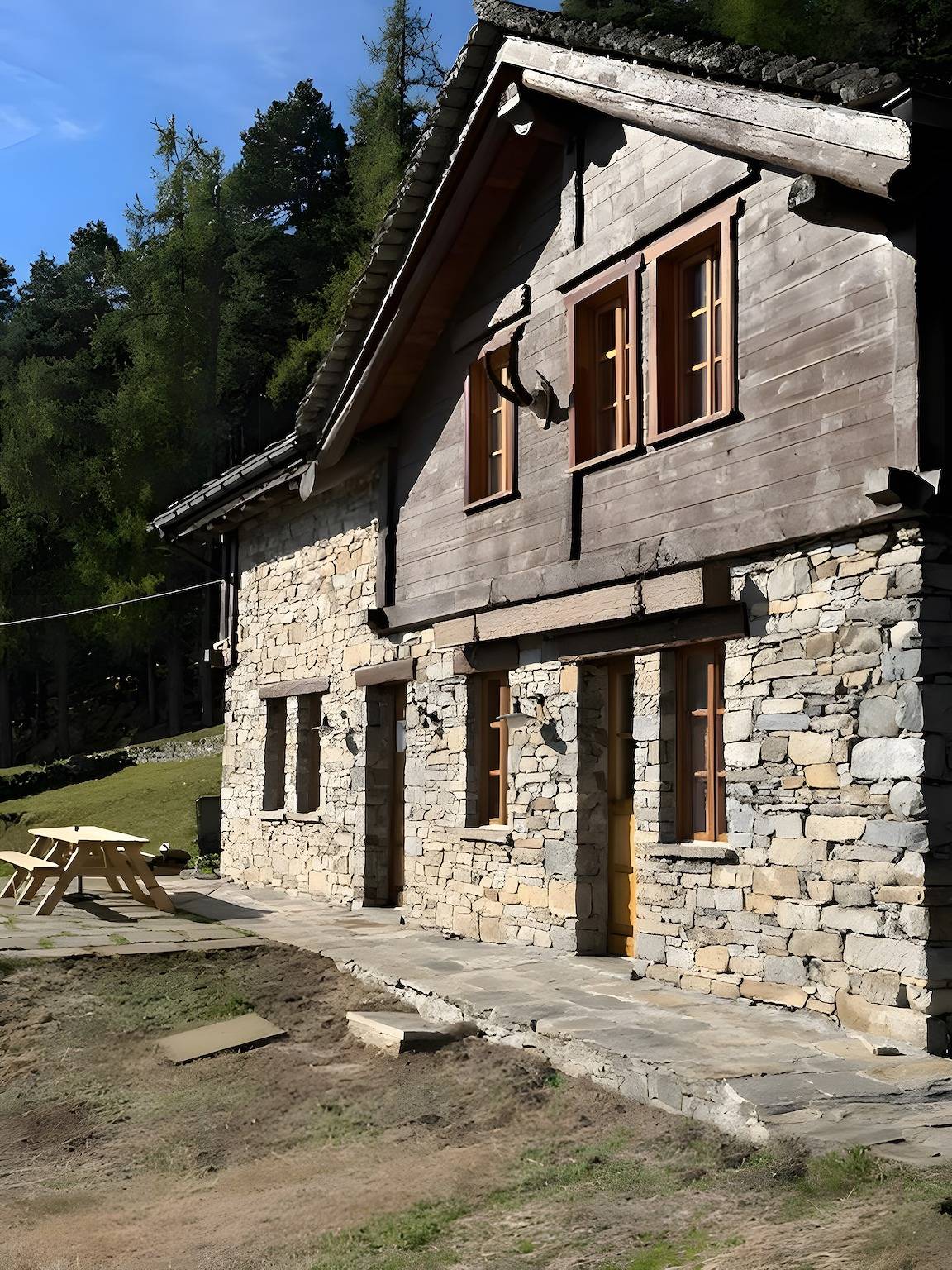 Berghütte „La Fraccia“ in unberührter Alpenlandschaft in Trasquera, Verbano-Cusio-Ossola