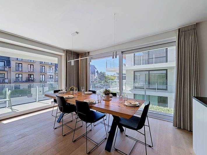 Ferienwohnung für 6 Personen, mit Balkon und Terrasse sowie Garten in De Haan - 3