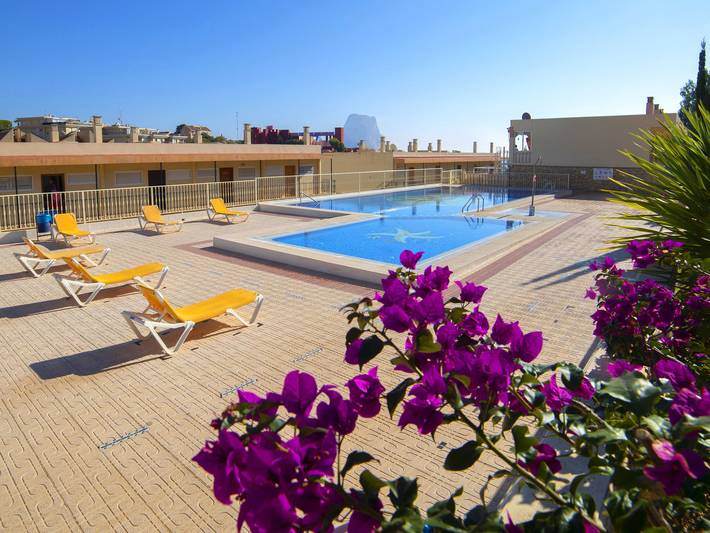 Ferienwohnung für 4 Personen, mit Terrasse und Garten sowie Kinderpool in Calpe - 3