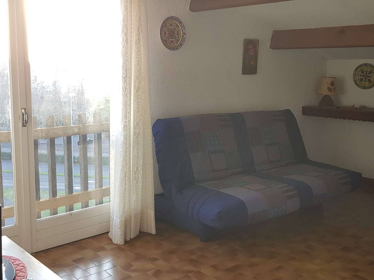 Entire apartment, Cozy 1Br Apartment with Large Terrace, Parking Near Beach, Pets Allowed in Cap d'Agde, Agde