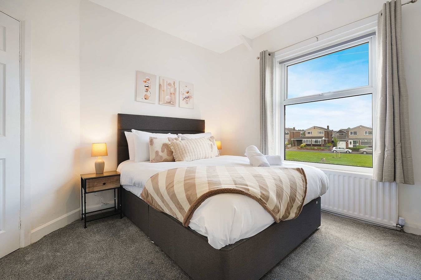 Modern 3Br Washington sleeps 6 by Stay With Us in Sunderland