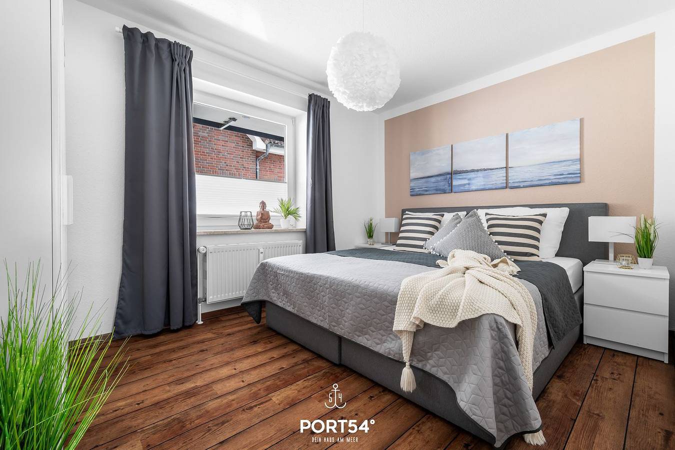 Ganze Wohnung, Möwennest - für 4 Personen, Balkon, Parkplatz, Beste Lage in Büsum in Hafen Büsum, Büsum