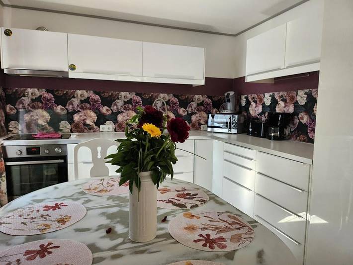 Ferienwohnung für 8 Personen, mit Balkon und Terrasse sowie Ausblick in Patzig