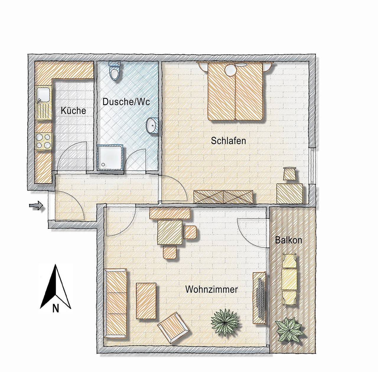 Ganze Ferienwohnung, Ferienwohnung Grüntenblick in Bühl am Alpsee, Immenstadt