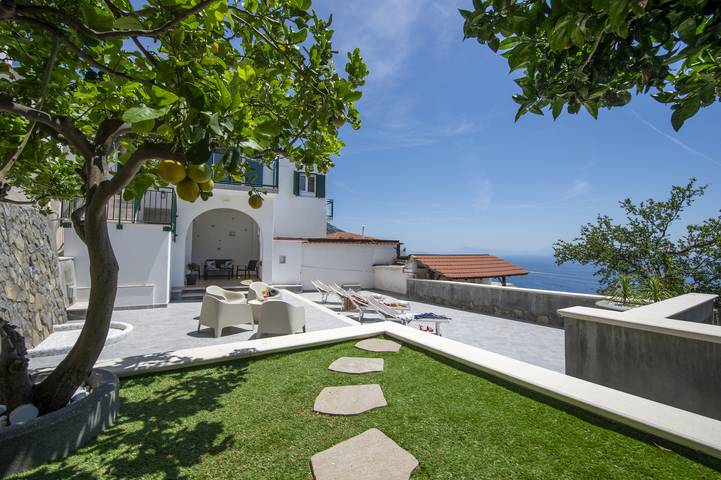 Villa Cristal in Praiano, Sorrento Coast