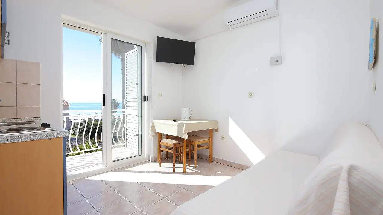 Appartement de vacances entier, Ferienwohnung für 3 Personen (22 m²) in Podstrana in Grljevac (Podstrana), Podstrana