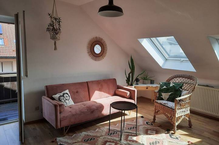 Ferienwohnung für 6 Personen, mit Balkon und Garten in Marktheidenfeld