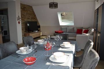 Gîte pour 6 personnes, avec jacuzzi et balcon à Sigolsheim