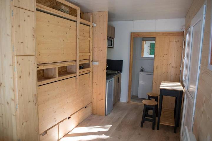 Camping pour 2 personnes, avec Terrasse ainsi que Jardin et Vue dans Drôme provençale - 3