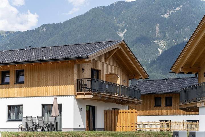 Ferienhaus für 6 Personen, mit Balkon und Balkon/Terrasse sowie Garten und Sauna