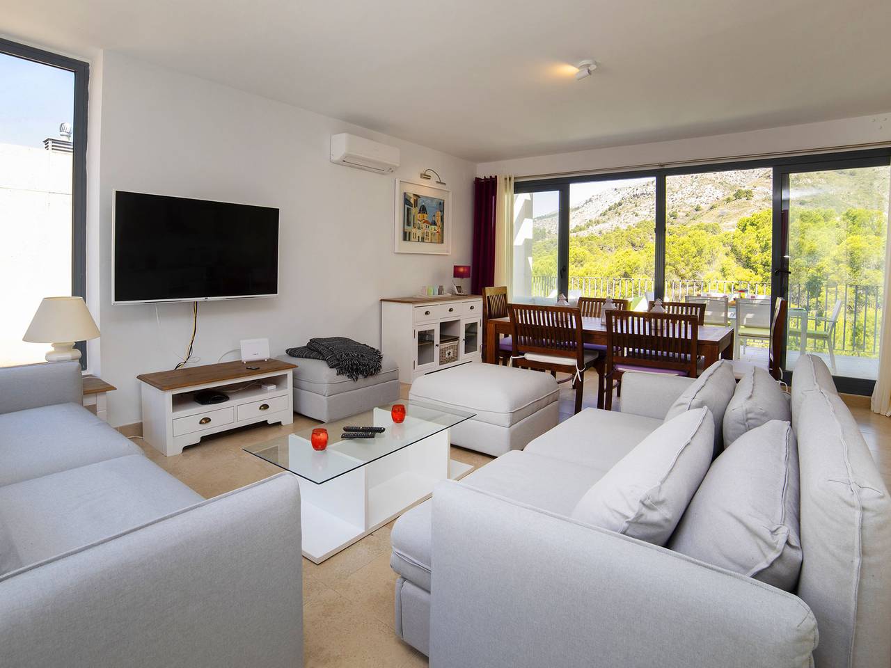 Feriehus for 6 personer med terrasse in Altea, Costa Blanca