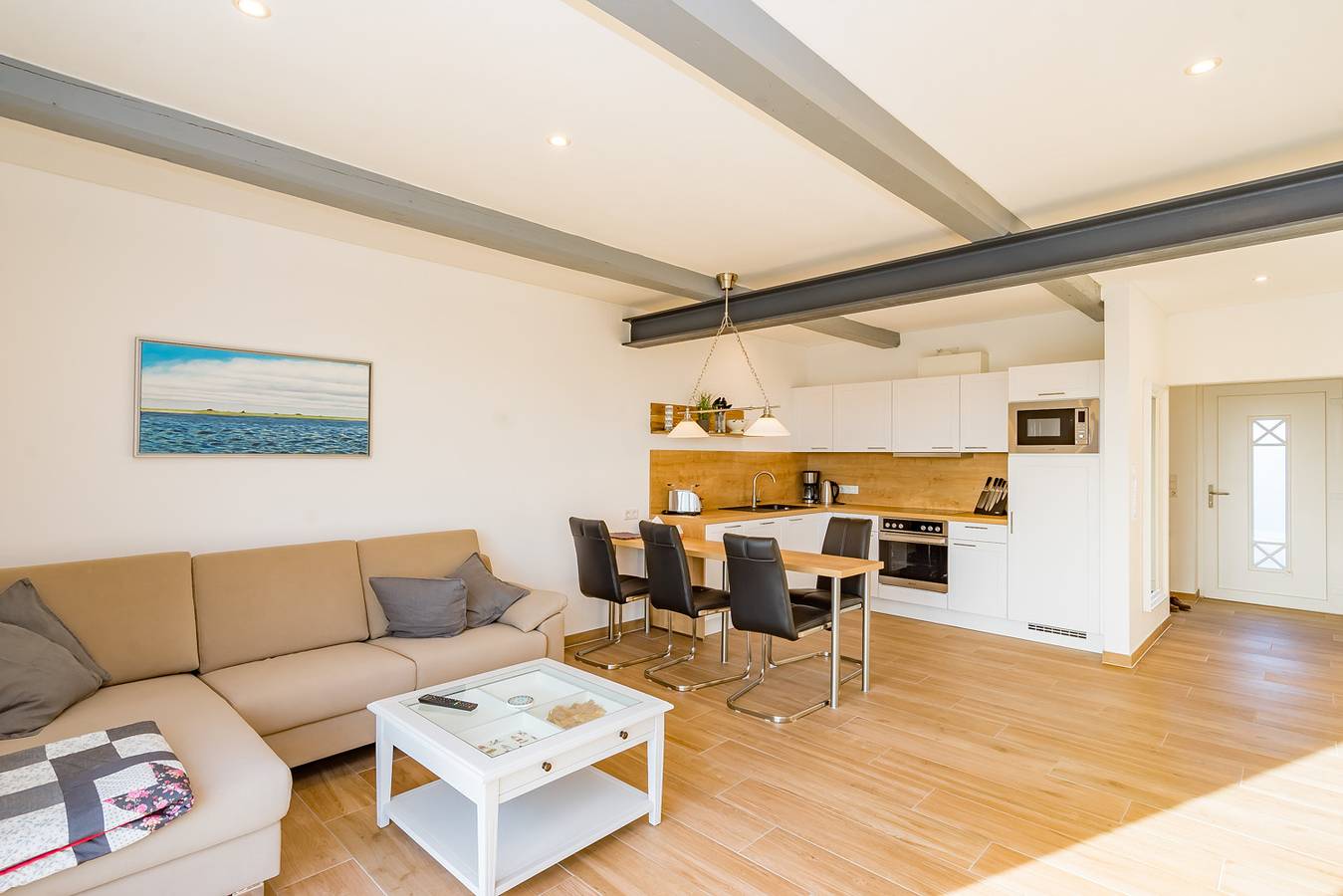 Ganze Wohnung, Ferienwohnung '2_fewo Mittschiffs' mit Gemeinschaftsgarten und Wi-Fi in Pellworm, Nordfriesische Inseln