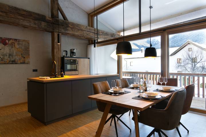 Ferienwohnung für 4 Personen, mit Balkon in Geigenbaumuseum Mittenwald - 3