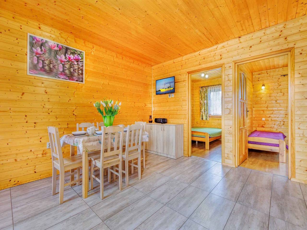 Domki wakacyjne blisko plaży in Karwia, Morze Bałtyckie