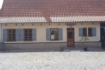 Gîte pour 4 personnes, avec jardin et terrasse à Licques