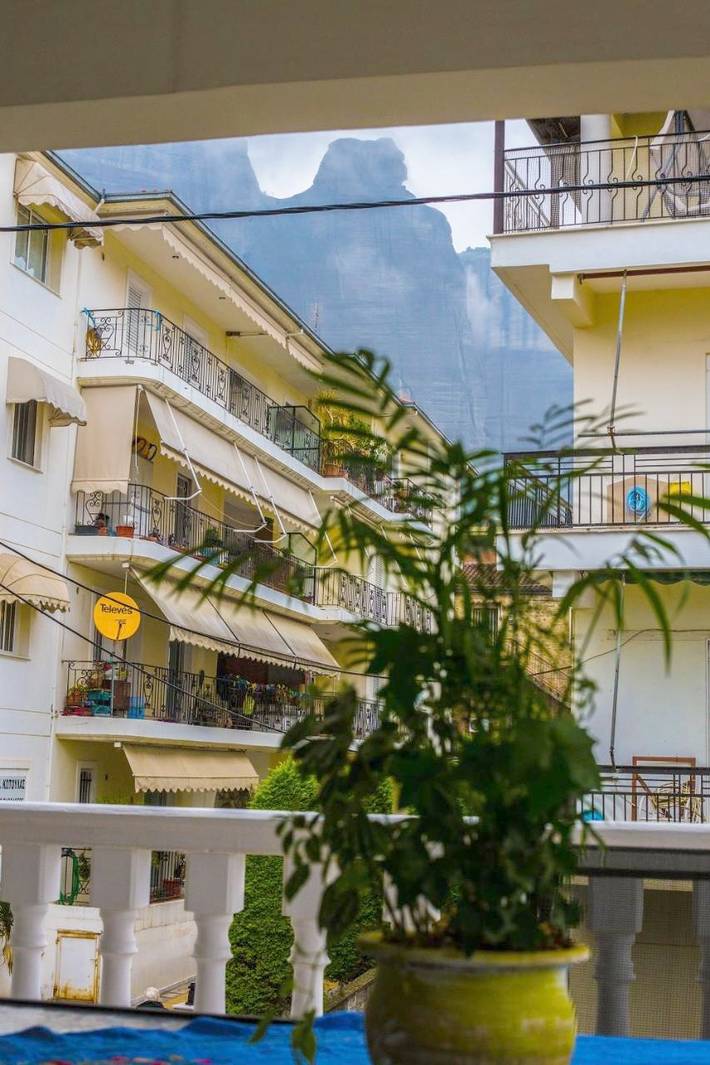 Gîte pour 9 personnes, avec Balcon ainsi que Terrasse et Vue dans Kalambáka - 4