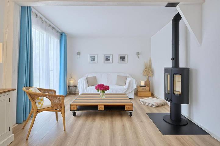 Maison de vacances pour 4 personnes, avec jardin et vue