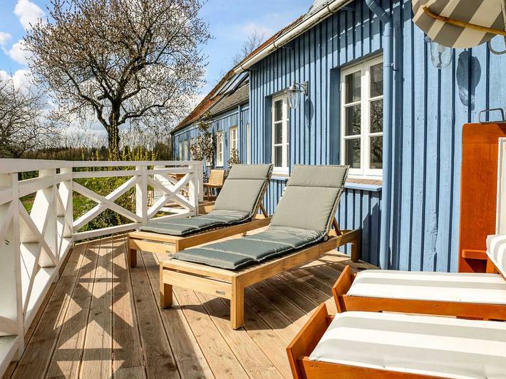 Ferienhaus für 4 Personen, mit Terrasse und Sauna sowie Ausblick und Garten in Esgrus - 2