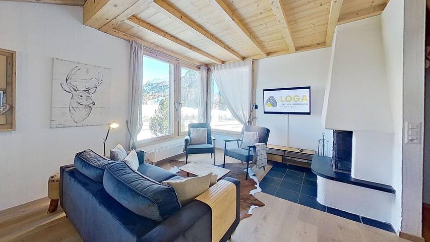 Ferienwohnung für 2 Personen, mit Ausblick in Graubünden - 2