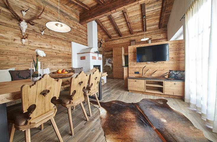 Chalet für 4 Personen, mit Balkon und Sauna in Saalbach - 2