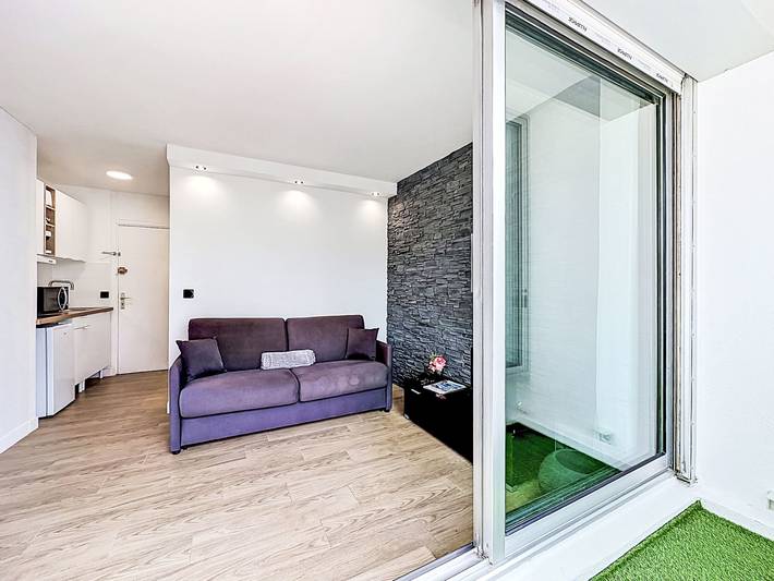 Apartamento para 2 personas, con balcón en La Grande-Motte