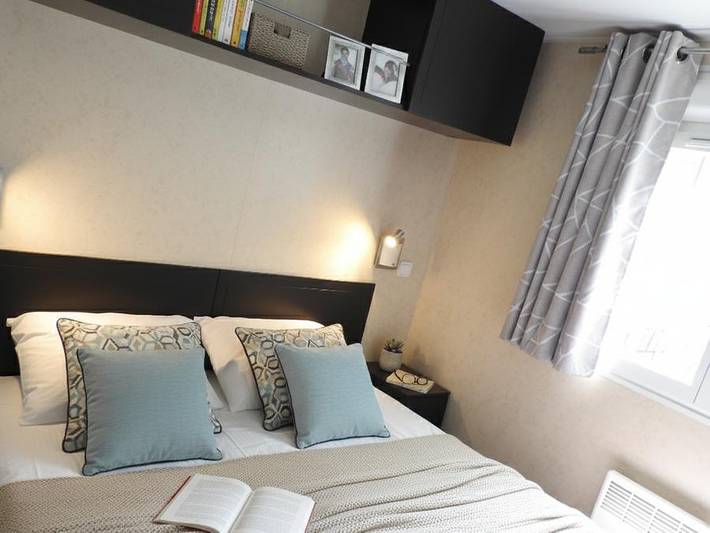 Sunêlia Camping les Nids du Lac - Mobilheim 4 personen - Mh2 Vip Sumba 32 m² in Sanchey, Épinal und Umgebung