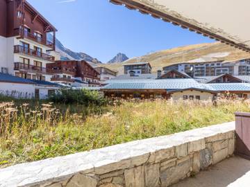 Chalet for 3 people, with balcony in Tignes