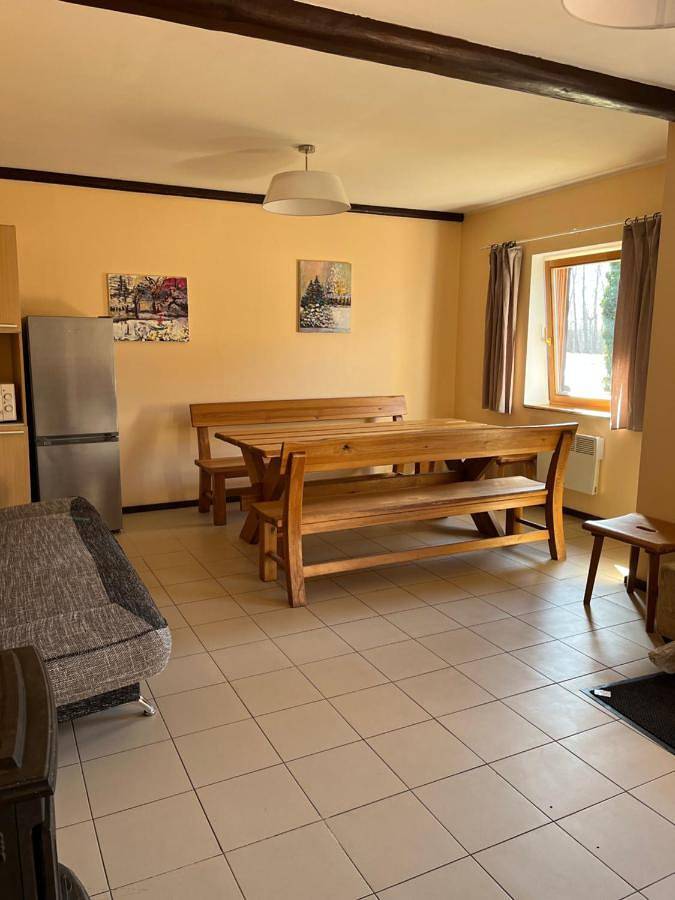Bungalow für 8 Personen, mit Terrasse und Garten sowie Sauna und Ausblick in Lettland - 4