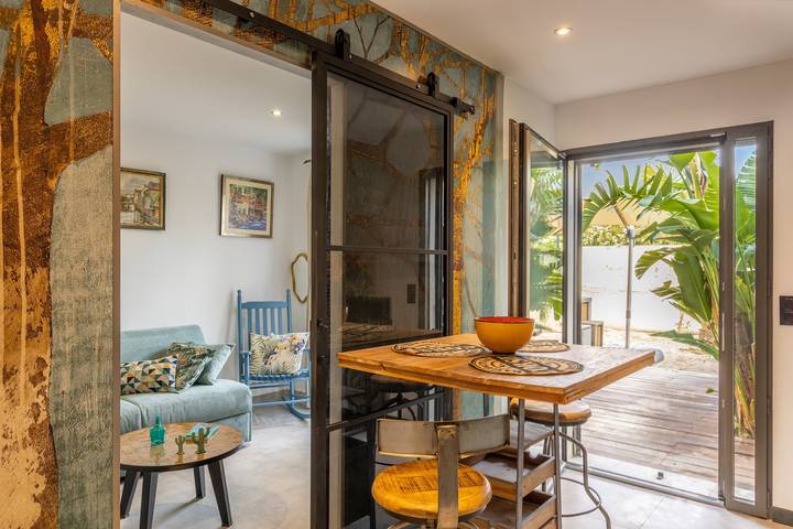 Apartamento entero, Apartamento de vacaciones para 2 personas con jardín in Calenzana, Region de Calvi