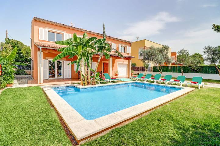 Villa für 8 Personen, mit Garten und Seeblick sowie Terrasse auf Mallorca - 2