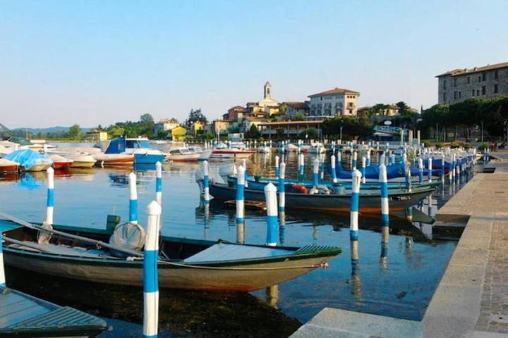 Ferienwohnung für 4 Personen, mit Balkon und Seeblick sowie Ausblick in Gemeinde Iseo