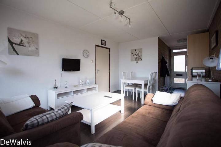 Vakantieappartement voor 4 personen, met balkon in Vrouwenpolder
