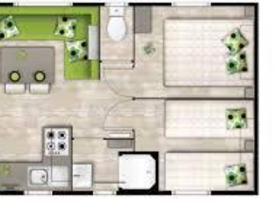 Flower Camping De la Plage - Mobile home 2 persons - Premium with Spa and View 27m² (1bed -2 pers.) + semi-covered terrace 10 m² + Tv 2 pers. in Saint-Cirq-Lapopie, Causses du Quercy Regional Nature Park