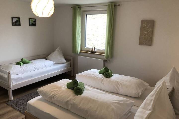 Ferienbauernhaus New Style das Chalet am nördlichen Bodensee mit einer Fasssauna in Horgenzell, Region Bodensee-Oberschwaben