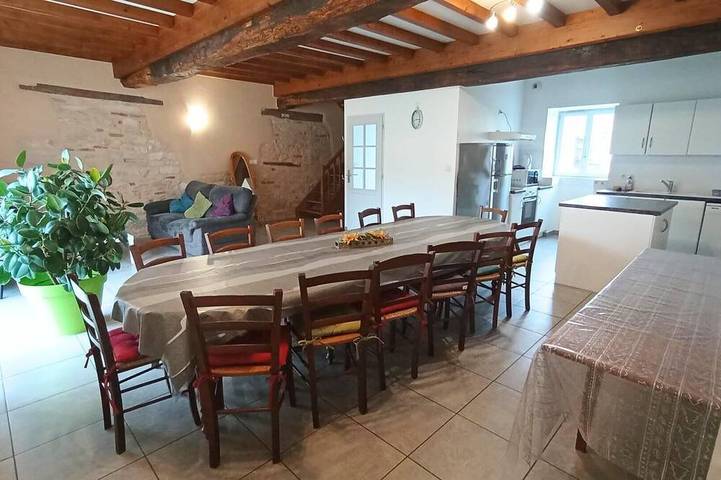 Maison de vacances pour 14 personnes, avec jardin