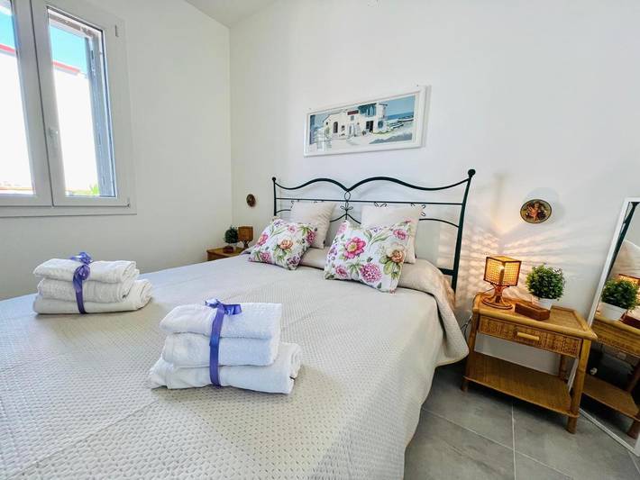 Ferienhaus für 4 Personen, mit Terrasse und Ausblick in Carini