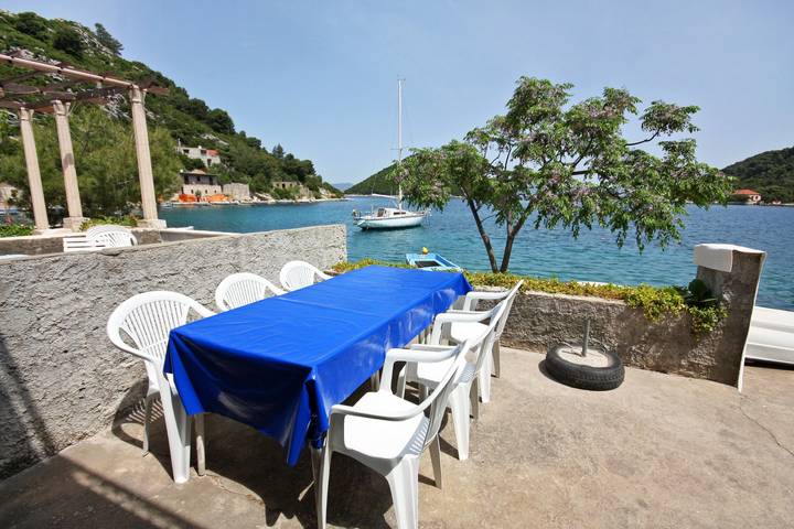 Ferienhaus für 8 Personen, mit Balkon/Terrasse in Mljet