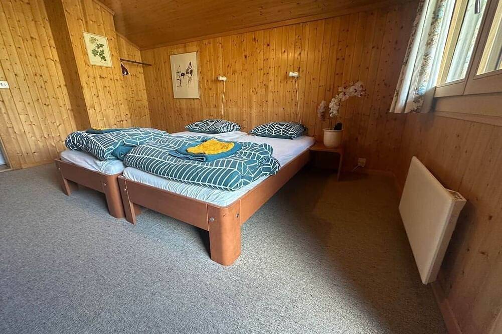 Schweizer Chalet - Wohnung im Obergeschoss in Grengiols, Aletsch Arena