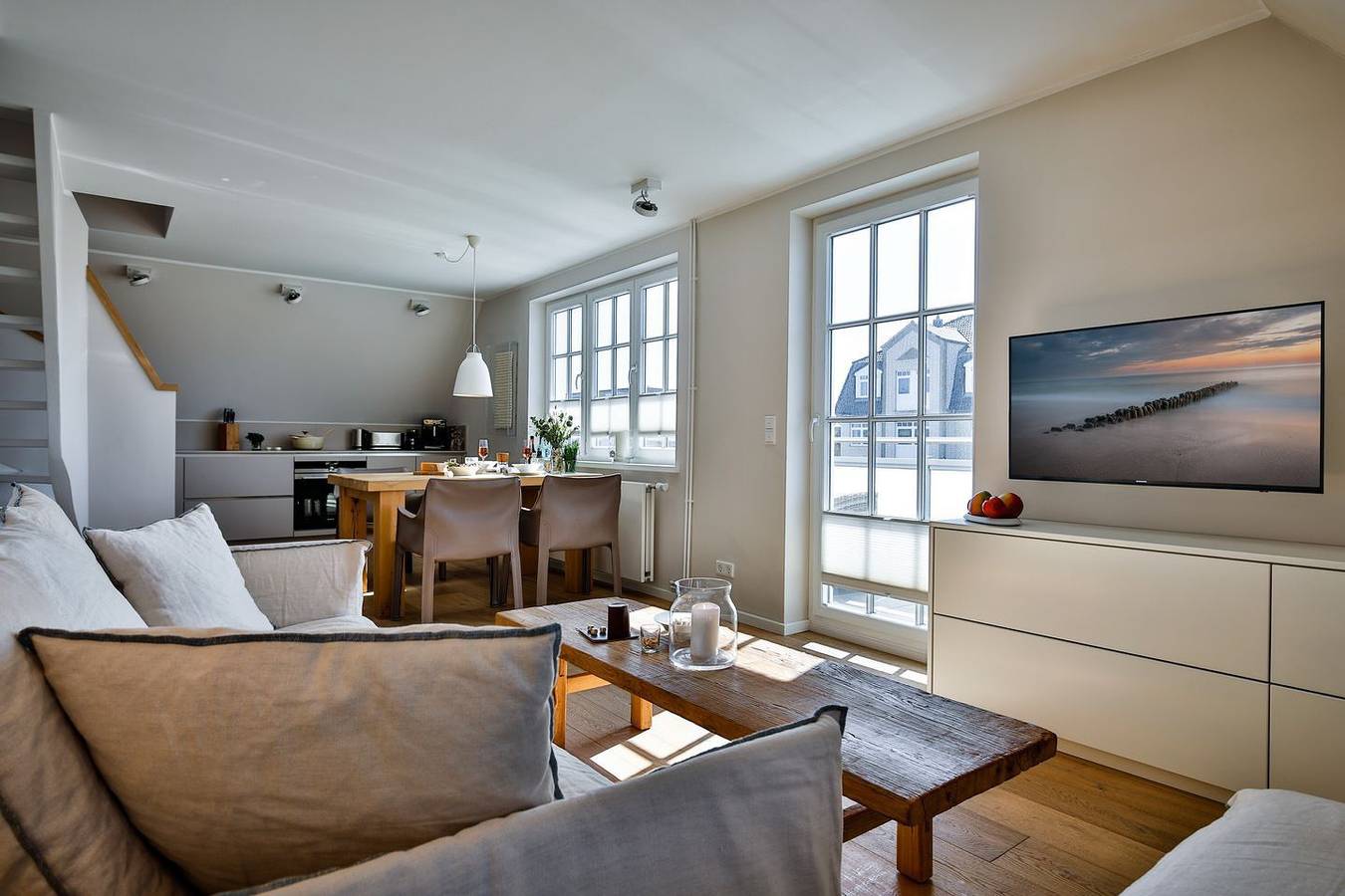 Ganze Wohnung, Urlaub pur im Haus am Meer Strandburg auf Sylt erleben in Nordfriesische Inseln (Schleswig-Holstein) (Schleswig-Holstein), Wenningstedt