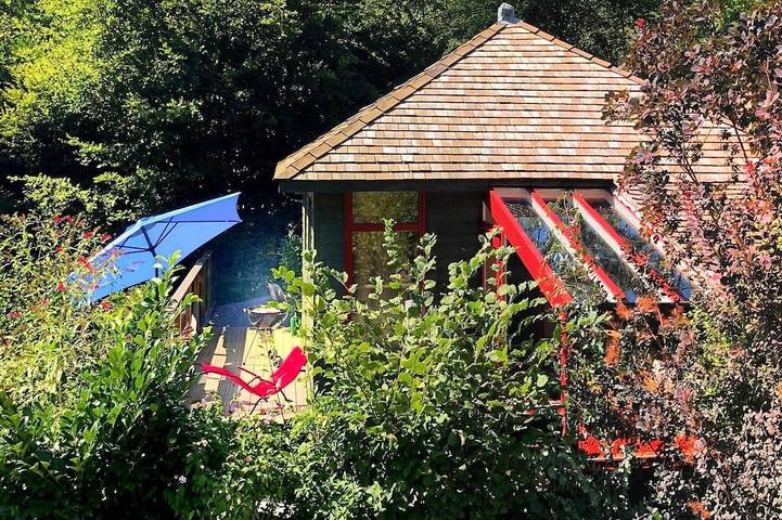 Chalet voor 2 personen, met zwembad en tuin - 1