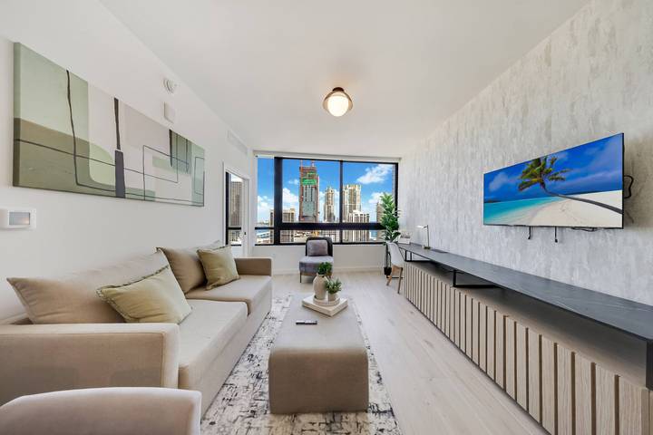 Ganze Wohnung, Ferienwohnung für 6 Personen mit Sauna in Miami, Florida