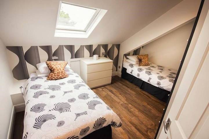 Ganze Wohnung, Apartment-Deluxe-Ensuite mit Bad-Gartenblick in Gateshead