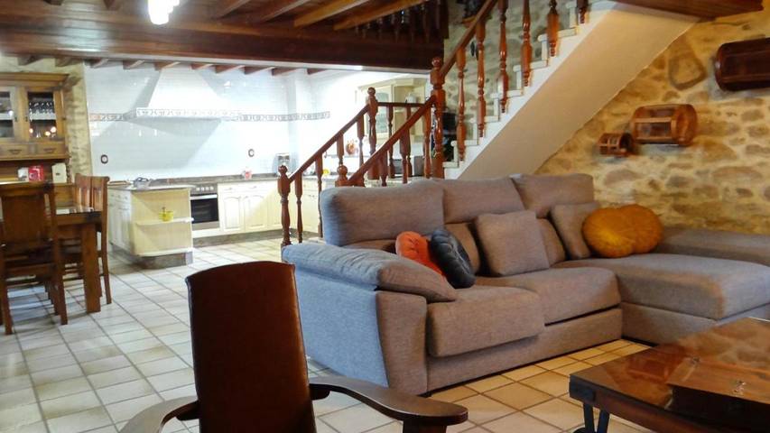 Casa rural para 9 personas, con terraza y jardín en Carnota - 3