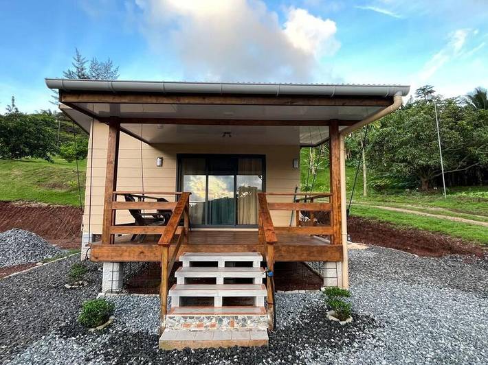 Maison de vacances pour 2 personnes, avec jardin ainsi que terrasse et vue