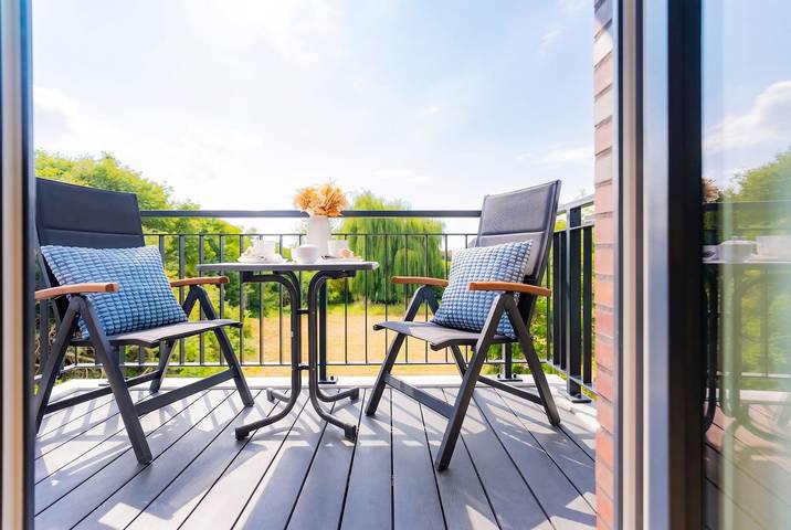 Apartamento entero, Apartamento de vacaciones para 2 personas con balcón in Grömitz, Distrito de Holstein Oriental